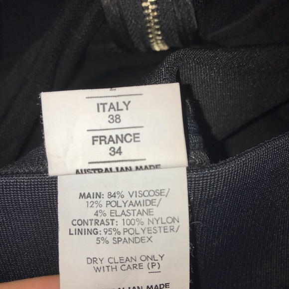 Black cocktail dress NICHOLAS - Picture 6 of 6